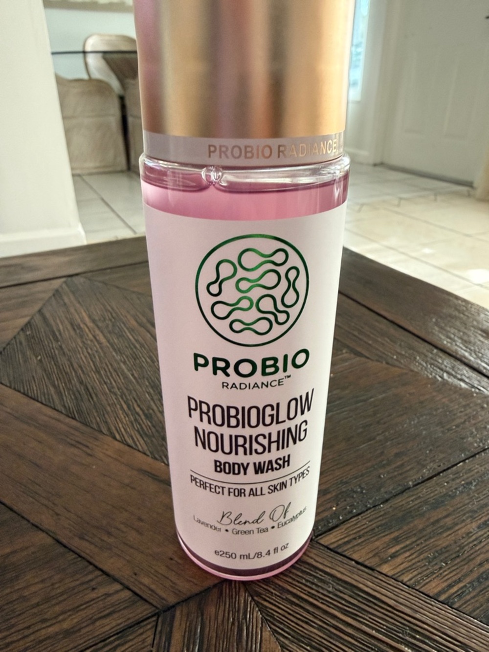 Probio Radiance Probioglow Nourishing Body Wash 8.4 oz New Probiotic Glow Wash